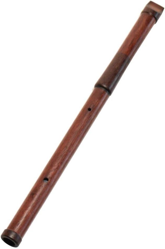 Wooden Whistle iVolga PCC-03 key of C Ivolga Great Sound Hand Carved Flute Folk Wind Music Instrument Woodwind Handmade Brown Rosewood