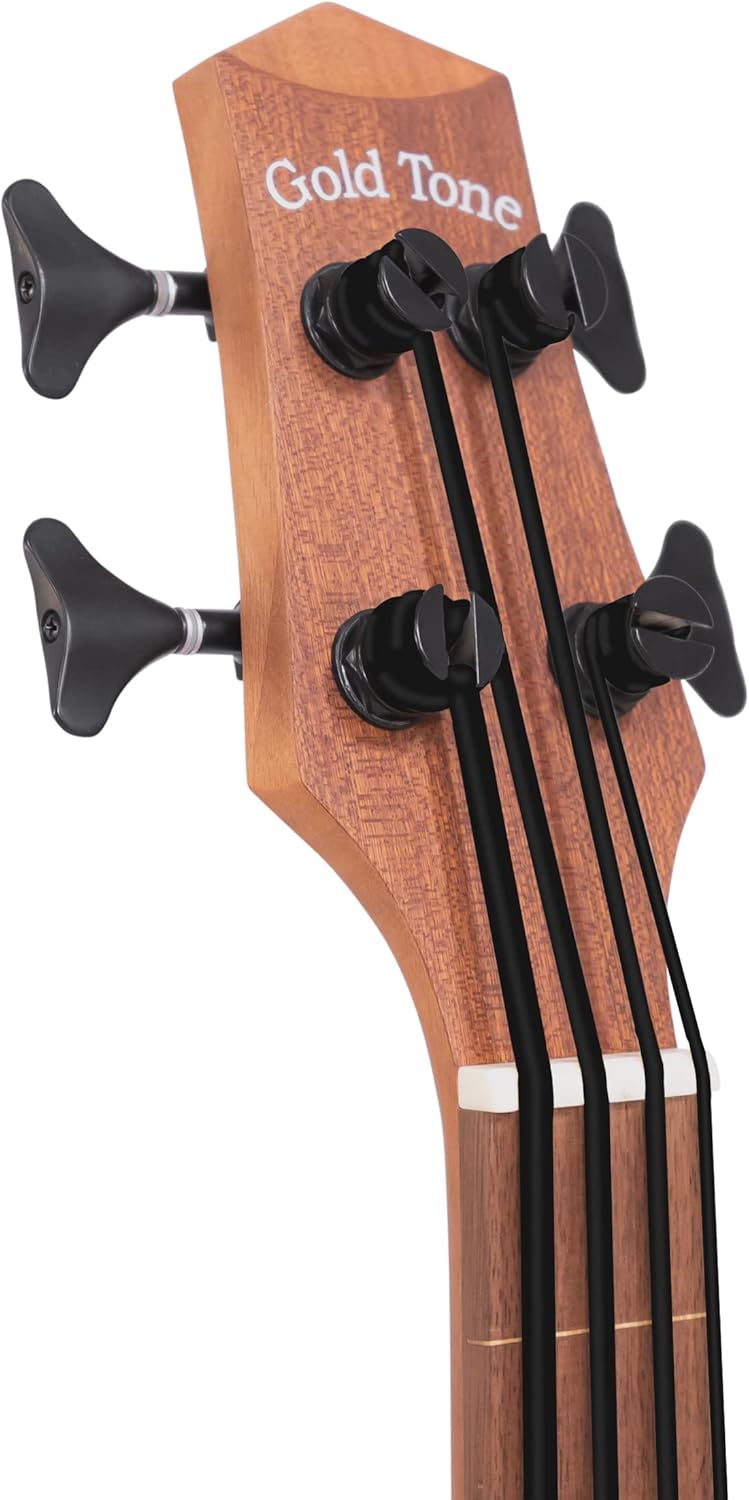 Gold Tone M-BassFL 23-Inch Scale Fretless Acoustic-Electric MicroBass with Gig Bag