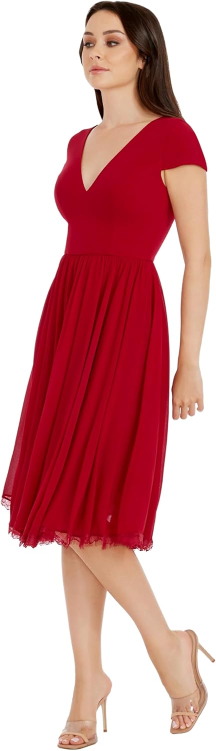 Dress the Population Womens Fit and Flare