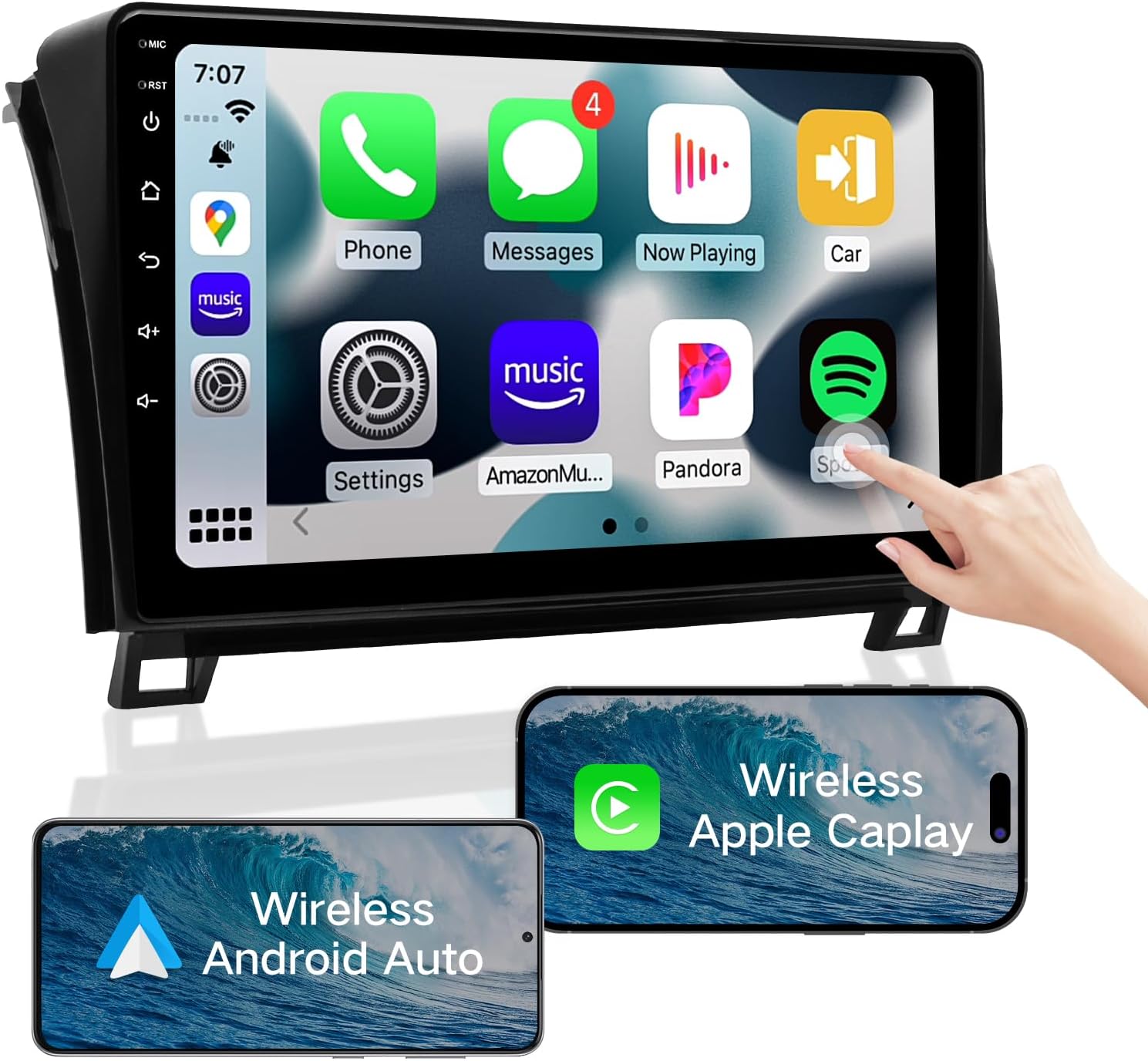 Car Stereo with Apple Carplay - 10.2