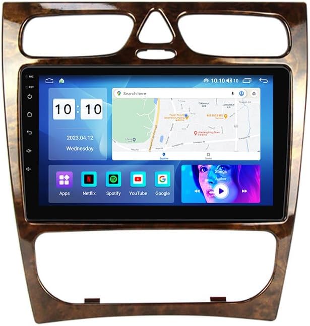 Car Stereo Radio for Benz C-Class 2000-2004 2G RAM+32G ROM…