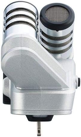 Zoom iQ6 Stereo X/Y Microphone for iPhone/iPad forRecording Audio for Music, Interviews, and More