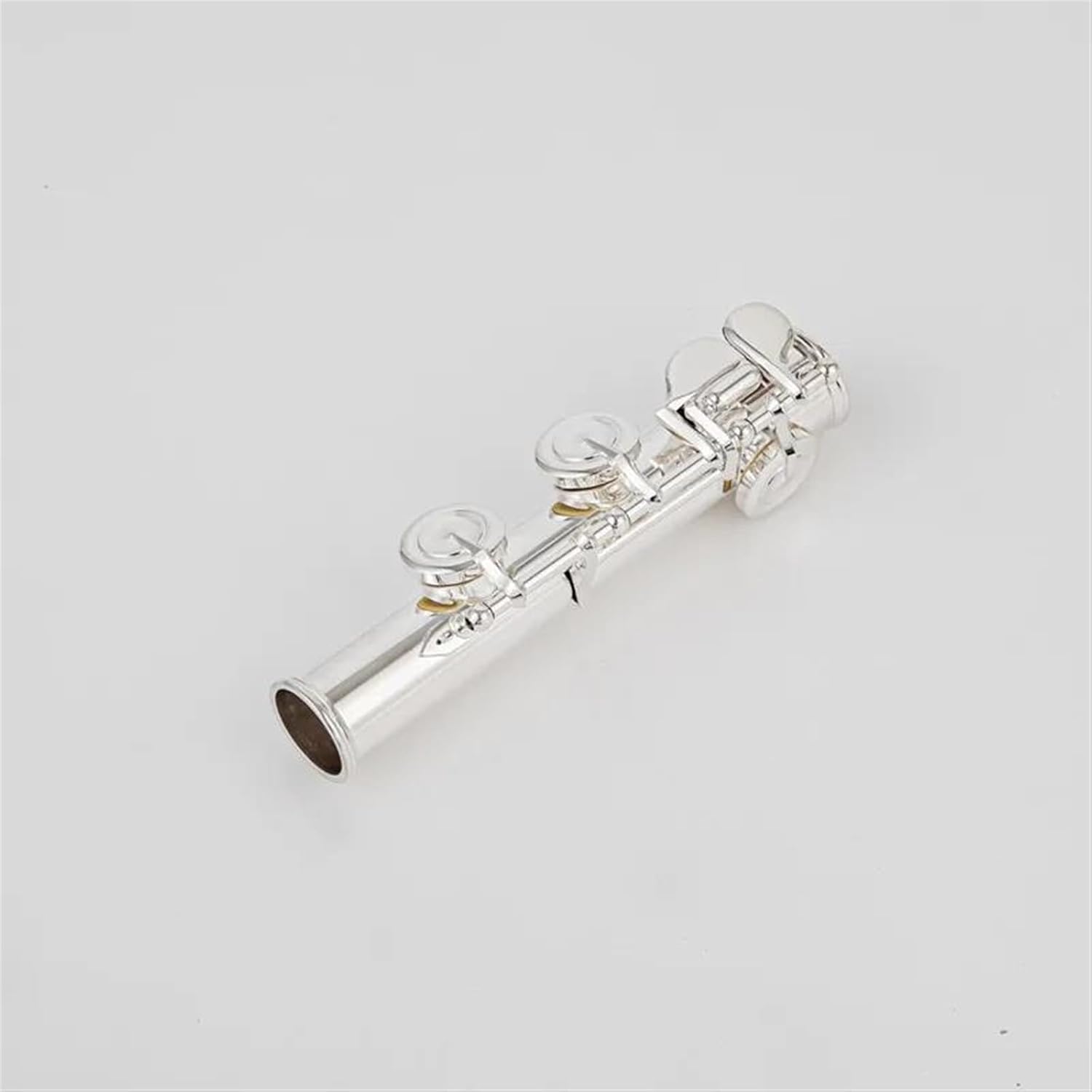 Woodwind Instruments Flute Cupronickel Opening C Key 16 Hole Flute Silver Plated Musical Instruments With Case