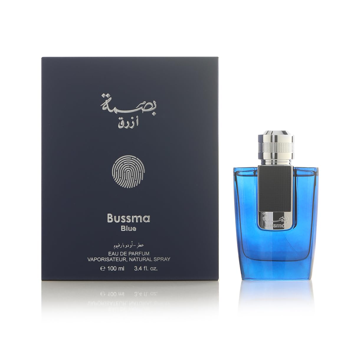Arabian Oud Bussma Blue Unisex Eau De Parfum EDP Spray | 100 ml (3.4 oz)