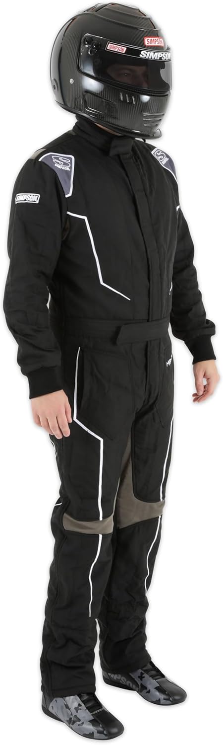 SIMPSON HXY2421 Helix Youth Suit (XLarge Black/Gray)
