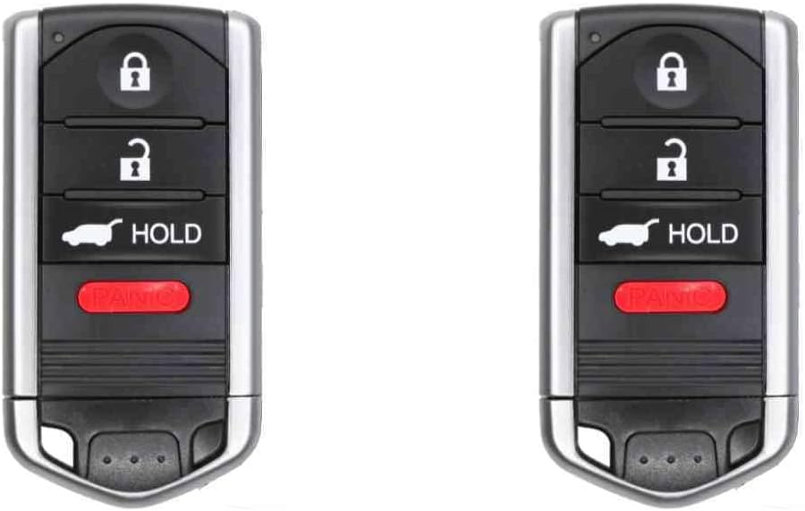 UrbanX Replacement Smart Key Fob for 2013 Acura RDX FCC KR5434760 Part Number 72147-TX4-A01 - 2 Pack