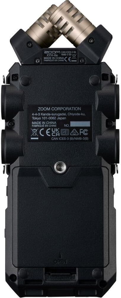 Zoom H6essential 6-Track 32-Bit Float Portable Audio Recorder Bundled with 32GB Micro-SD Card + Furry Wind Screen + 4 x AA Batteries + Cleaning Cloth (5 Items)