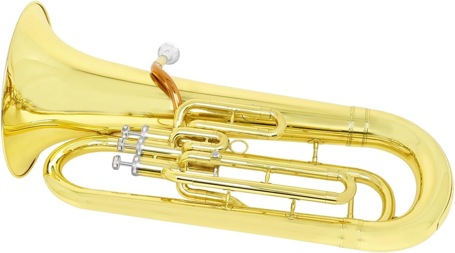 Phosphor Bronze Euphonium B Flat Brass Three Key Upright Professional Instrument Euphonium All-brass Instrument