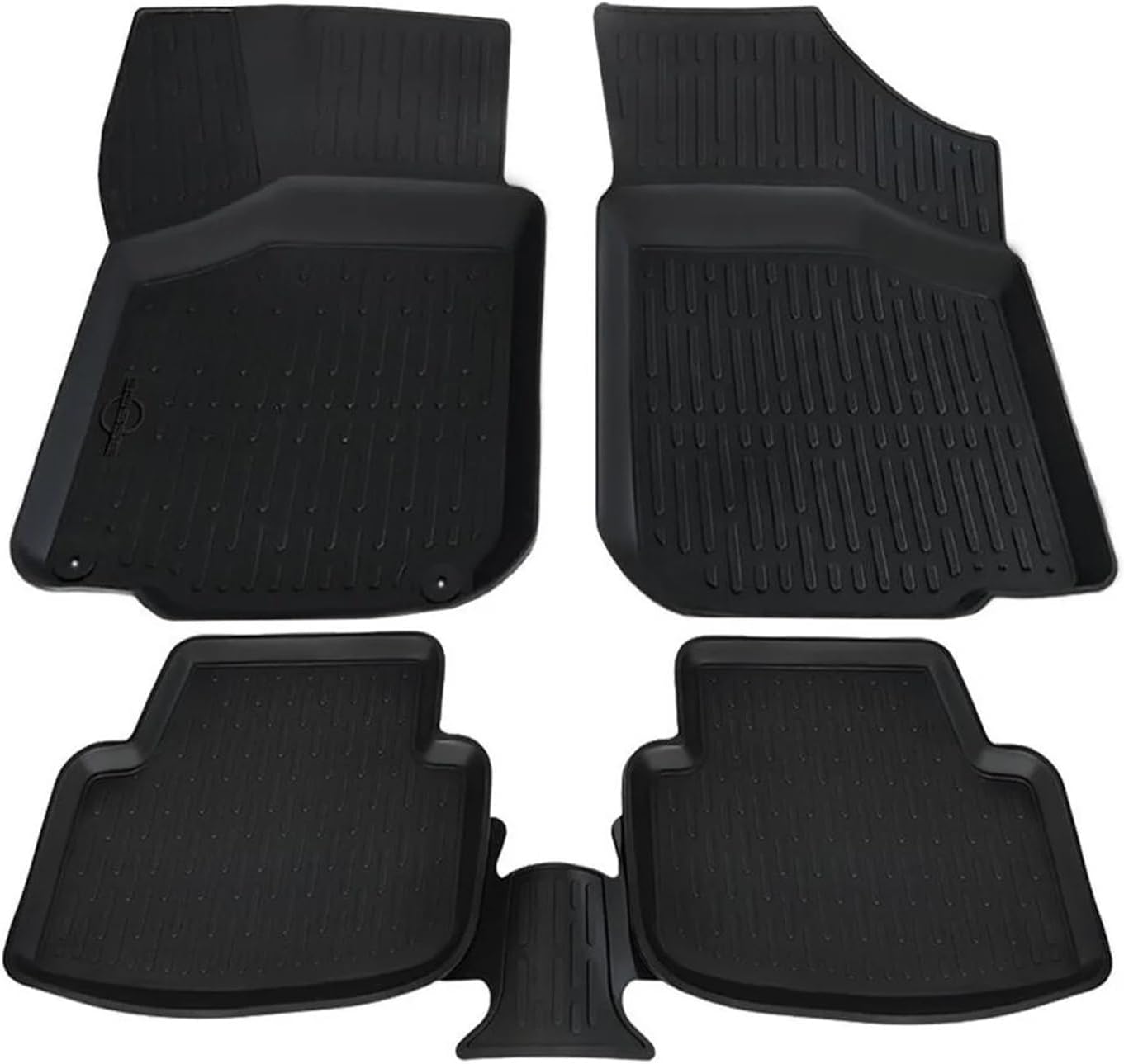 3D Pool Car Mats Compatible with Skoda Between 1999 2004 Auto Interior Carpet Protector Accessories Rubber Floor Non Slip