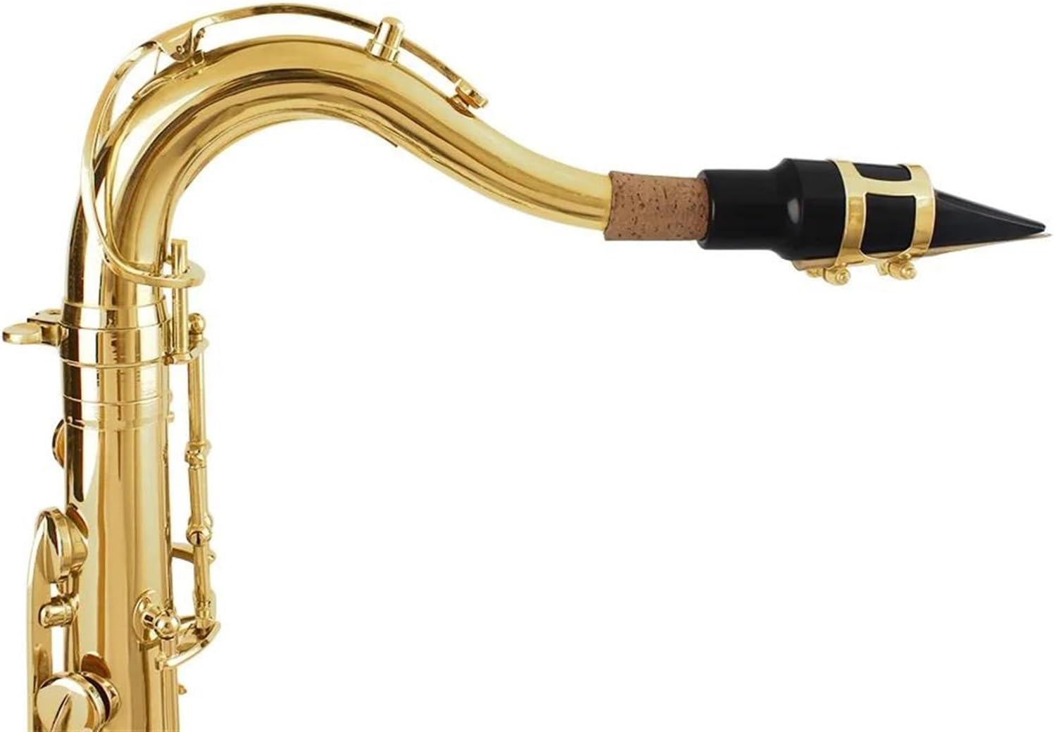 VBDEFRT Tenor Saxophone Sax Key Carve Pattern Woodwind Instrument Bb Brass Gold Lacquer Sax