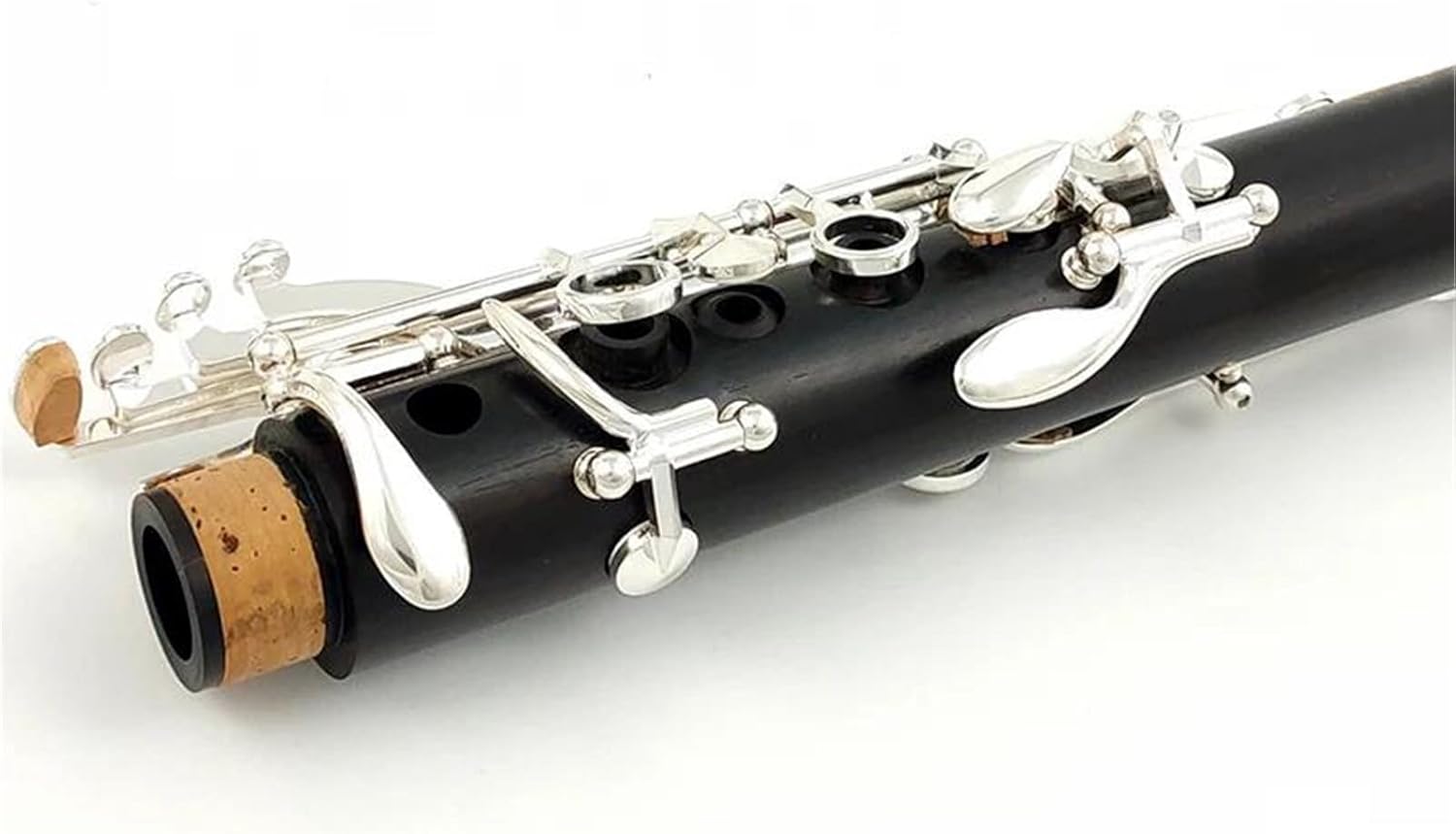Clarinet Musical Instruments Clarinet Bb Wood Ebony Body Silver Plated 17 Keys Ebony Clarinet