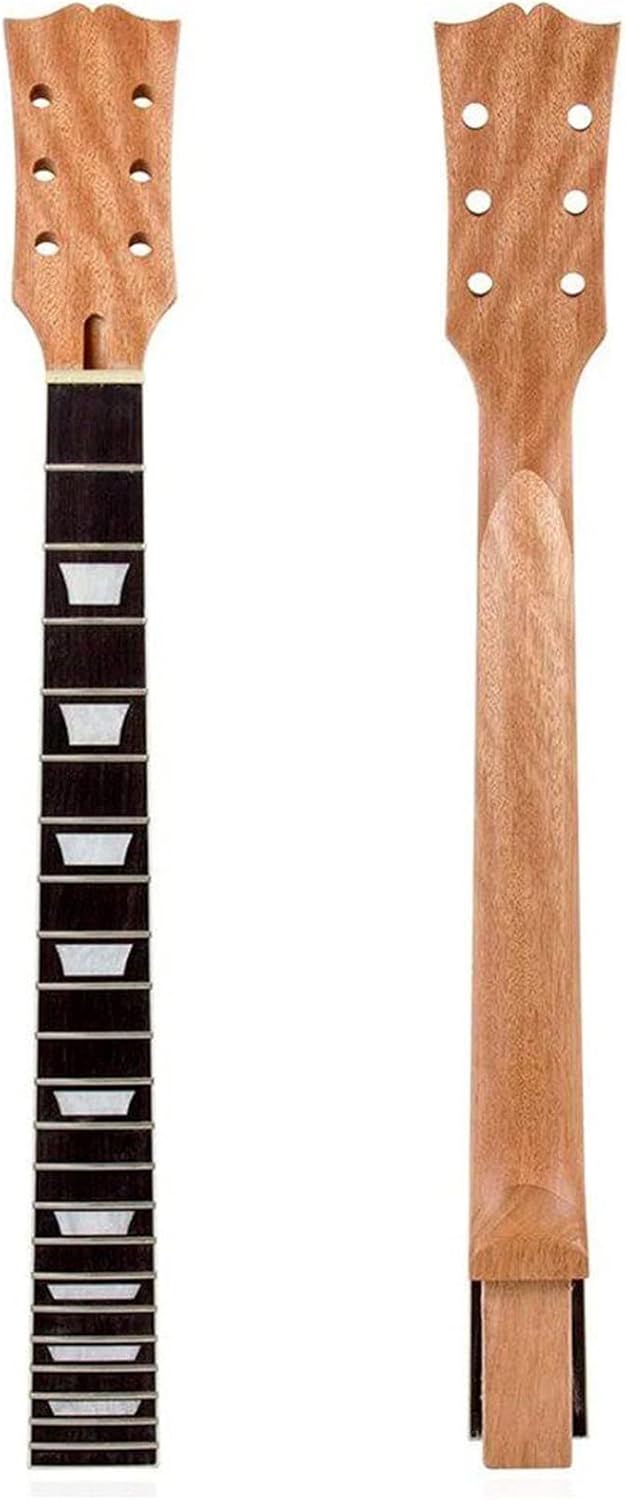 Electric Guitar Neck DIY for LP Guitars Parts Replace 22 Frets Electric Guitarra Accessories Unfinished Guitar Neck