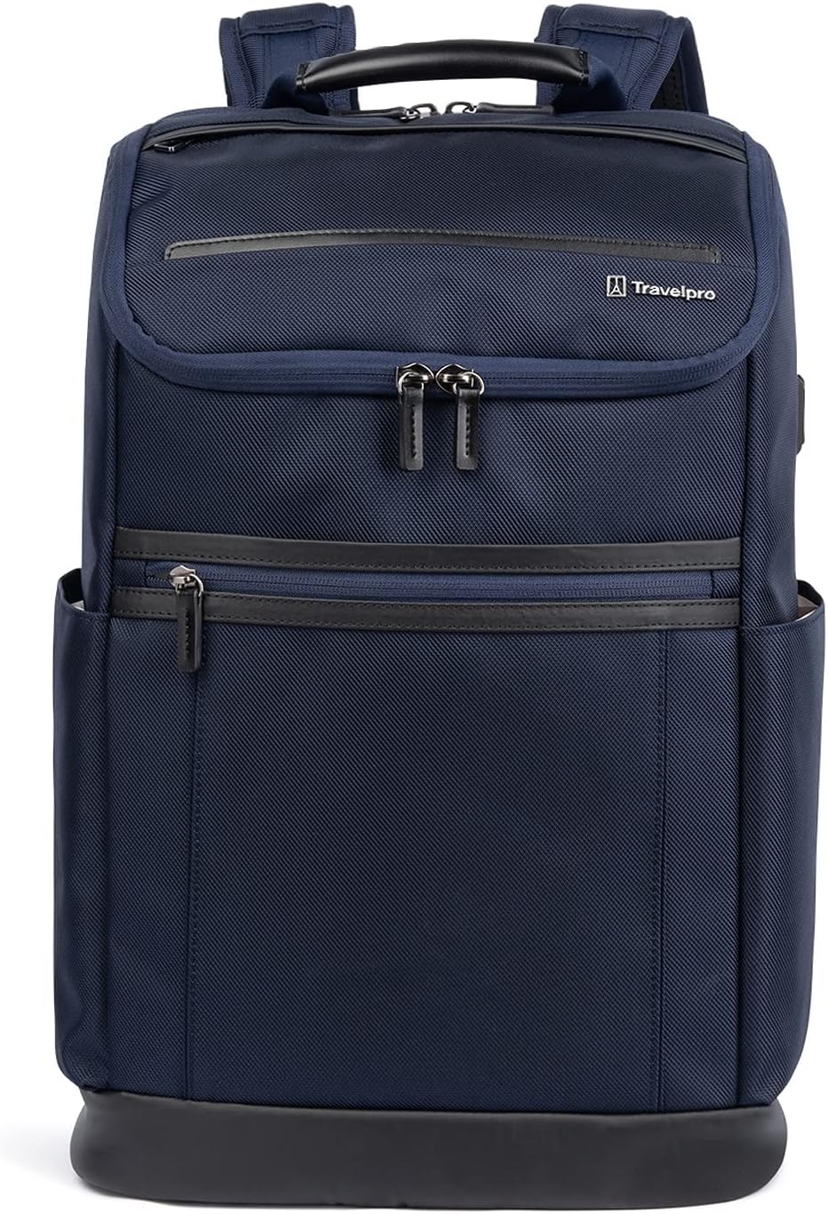 Travelpro Crew Executive Choice 3 Medium Top Load Backpack fits up to 15.6 Laptops and Tablets, USB A and C Ports, Men and Women, Patriot Blue