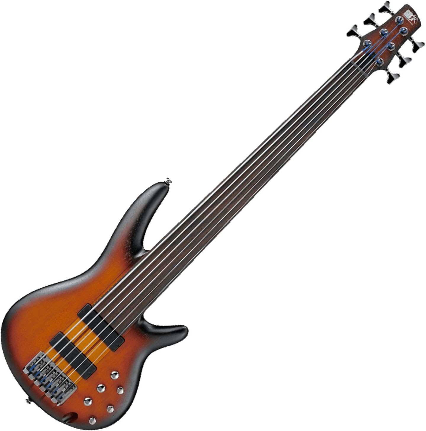 Ibanez SRF706 - Brown Burst Flat