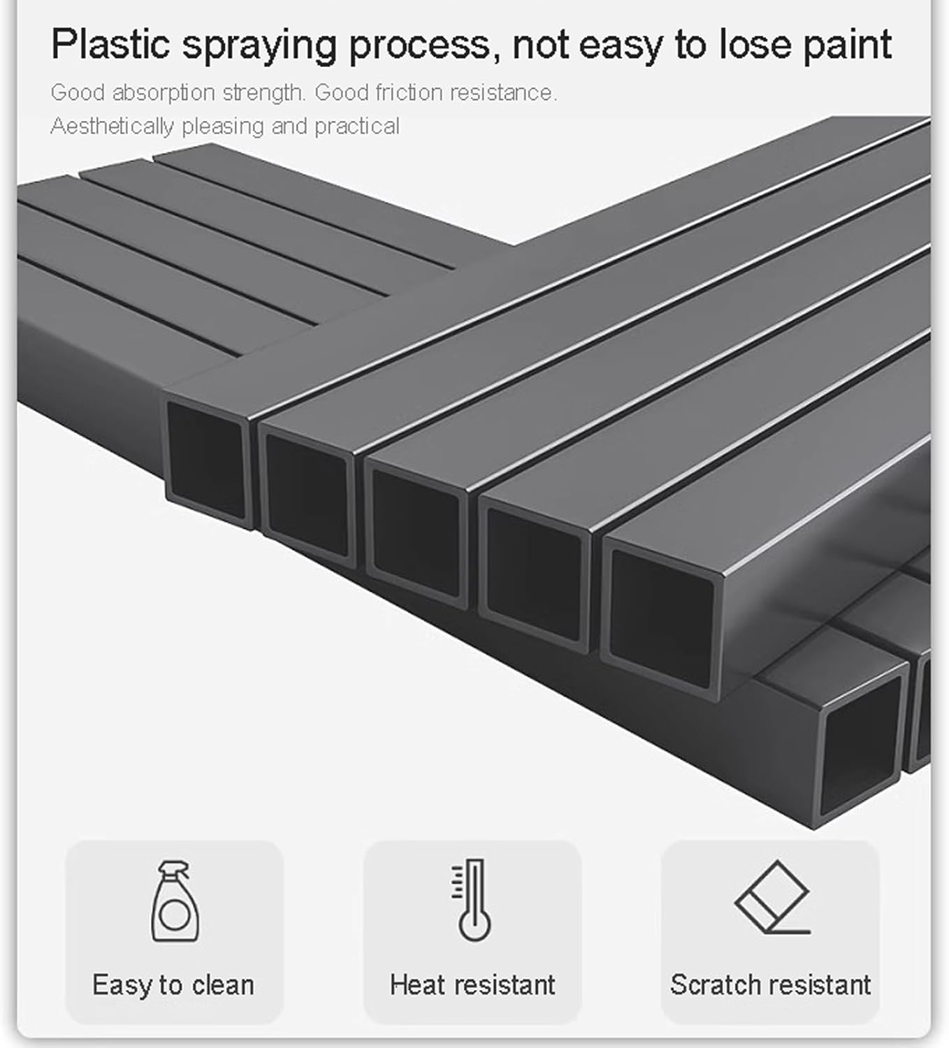 Adjustable Non-Slip Feet Drum Washing Machine Storage Rack - Space-Saving Shelf Unit for Small Kitchen Bathroom, Organiser Shelf Freestanding Over Washing Machine