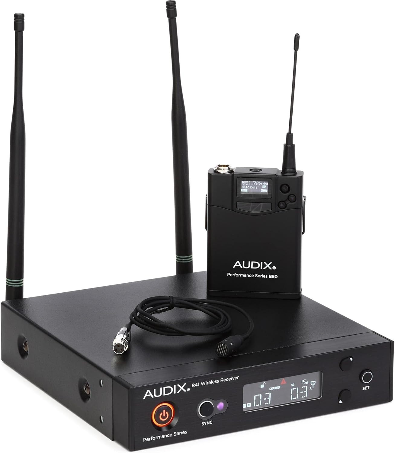 Audix AP41 L10 Wireless Lavalier Microphone System for Presenters, Speakers, and Vocalists