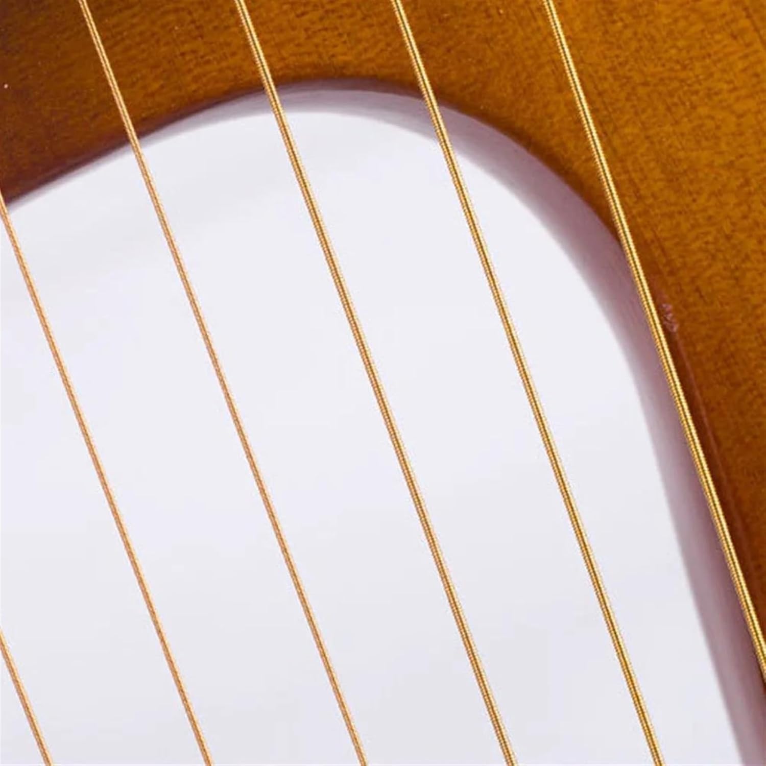 Lyre Harp Set 21 Strings Lyre Harp Mahogany Music Instrument Tuning Wrench With Spare Strings Music Instrument