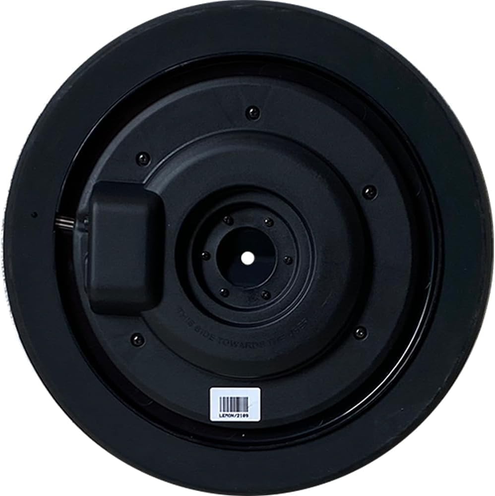 Lemon 20” Triple-Zone Electronic Crash/Ride Cymbal Pad with Choke – Extra-Large 3-Zone Ride with Bell for Electronic Drum Kits