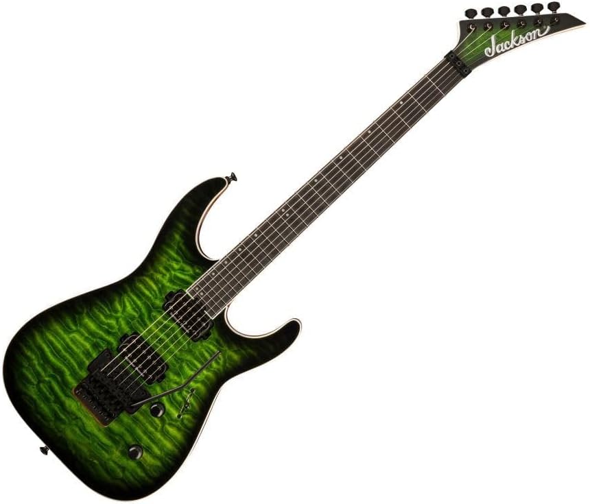 Jackson Pro Plus Series Dinky DKAQ Electric Guitar - Emerald Green