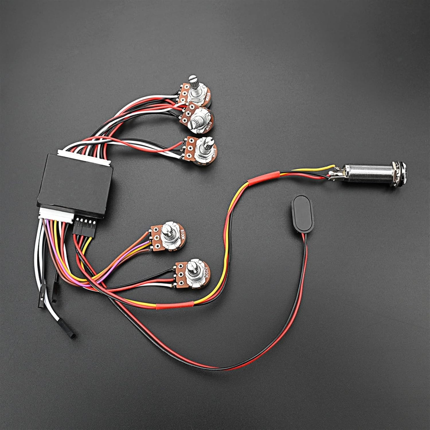 Guitar Wiring Harness Pickup Wiring Harness for Electric Guitar Bass Active Preamp Wiring Harness Parts for Guitar