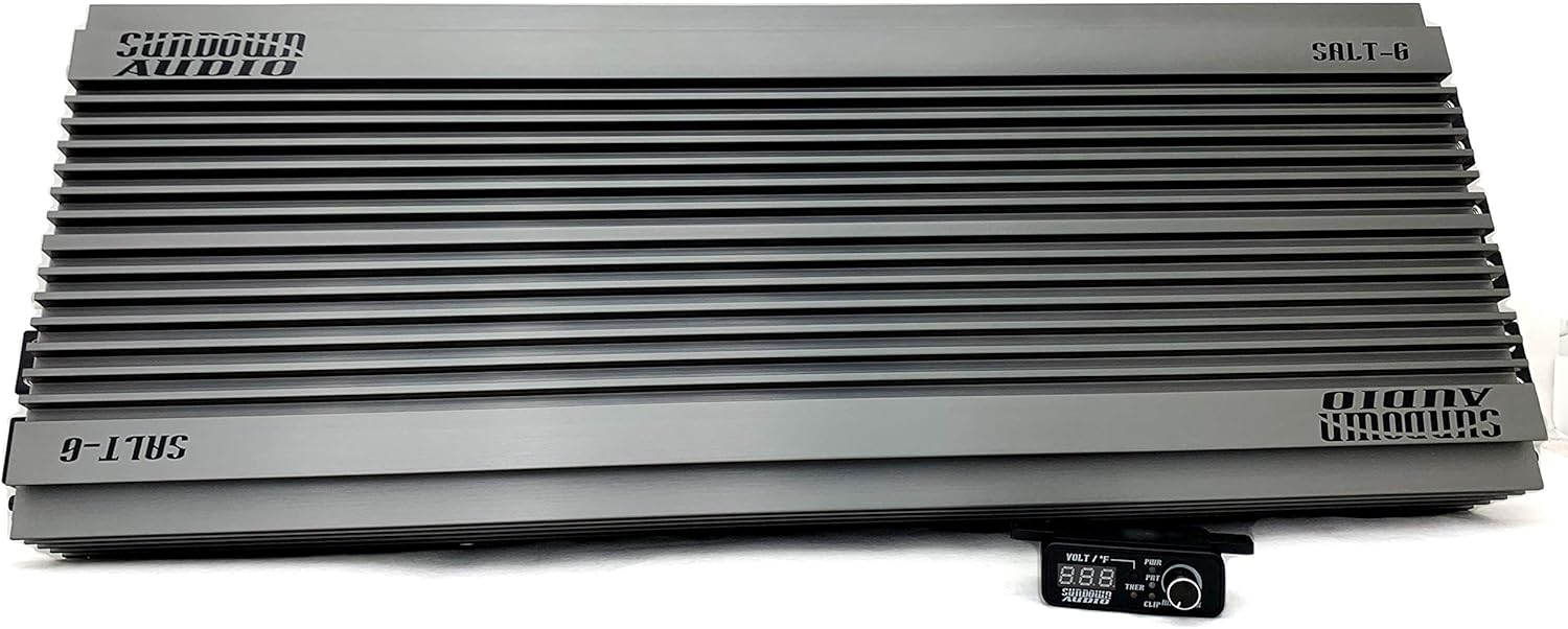 Sundown Audio Salt Series Monoblock Digital Class-D Amplifier (Salt-6 6000W Rms)