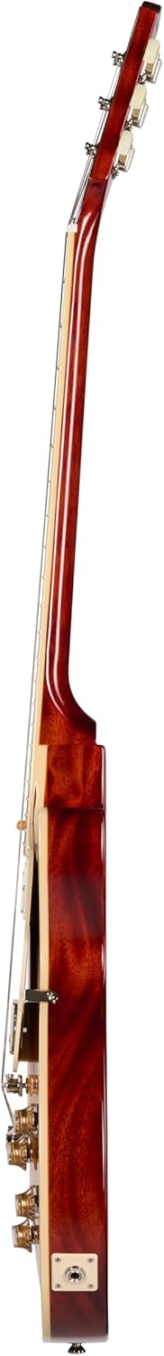 Epiphone Inspired by Gibson Custom 1959 Les Paul Standard Reissue, Deep Cherry Sunburst with Case