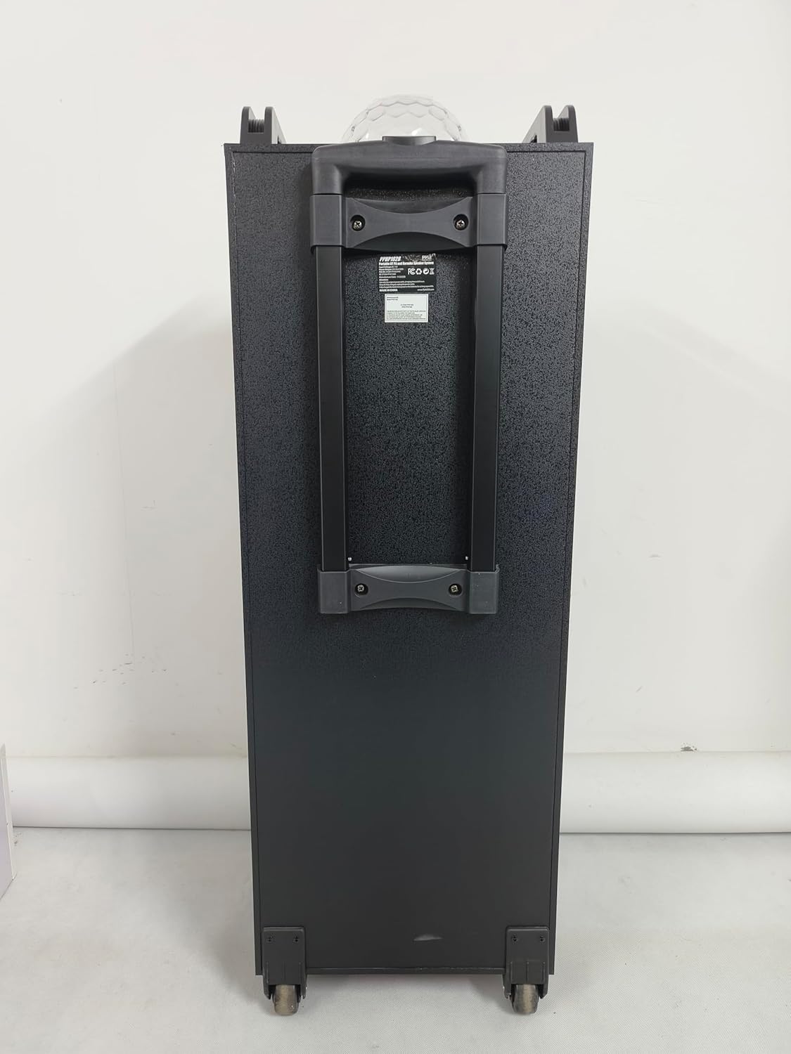 Pyle Bluetooth Speaker System with Wireless Mic, 240W PA and Karaoke Machine, Dual 10