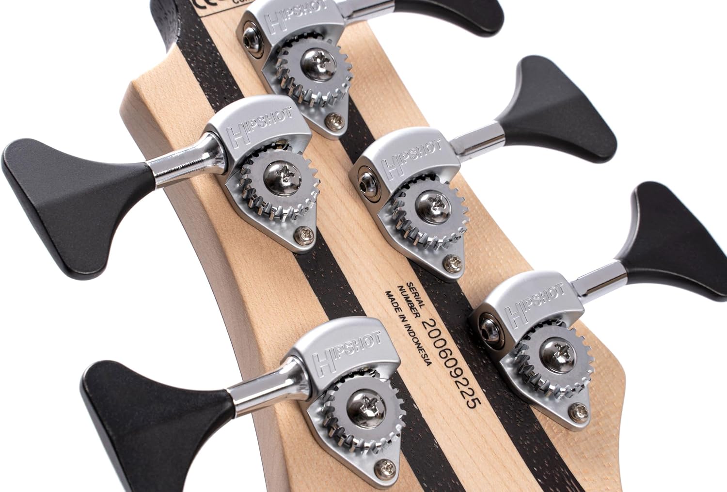 Cort A5BEYONDOPBN Artisan Series A5 Beyond 5 String Bass Guitar, Open Pore Bubinga Natural