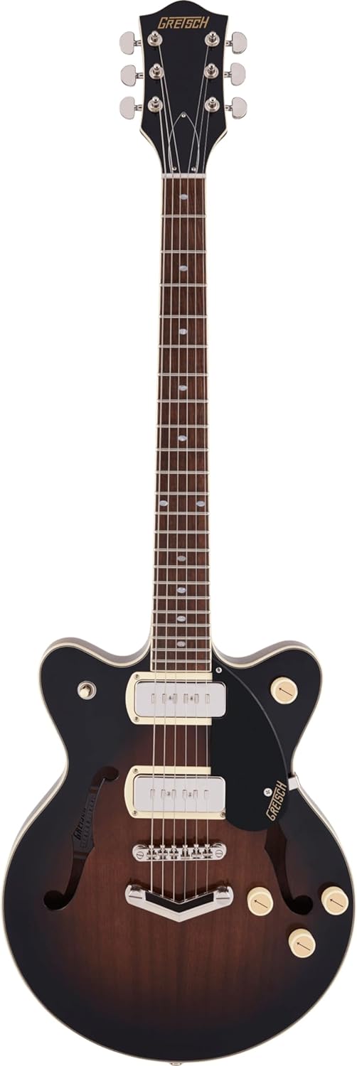 Gretsch G2655-P90 Streamliner Center Block Jr. Double-Cut P90 Electric Guitar - Brownstone