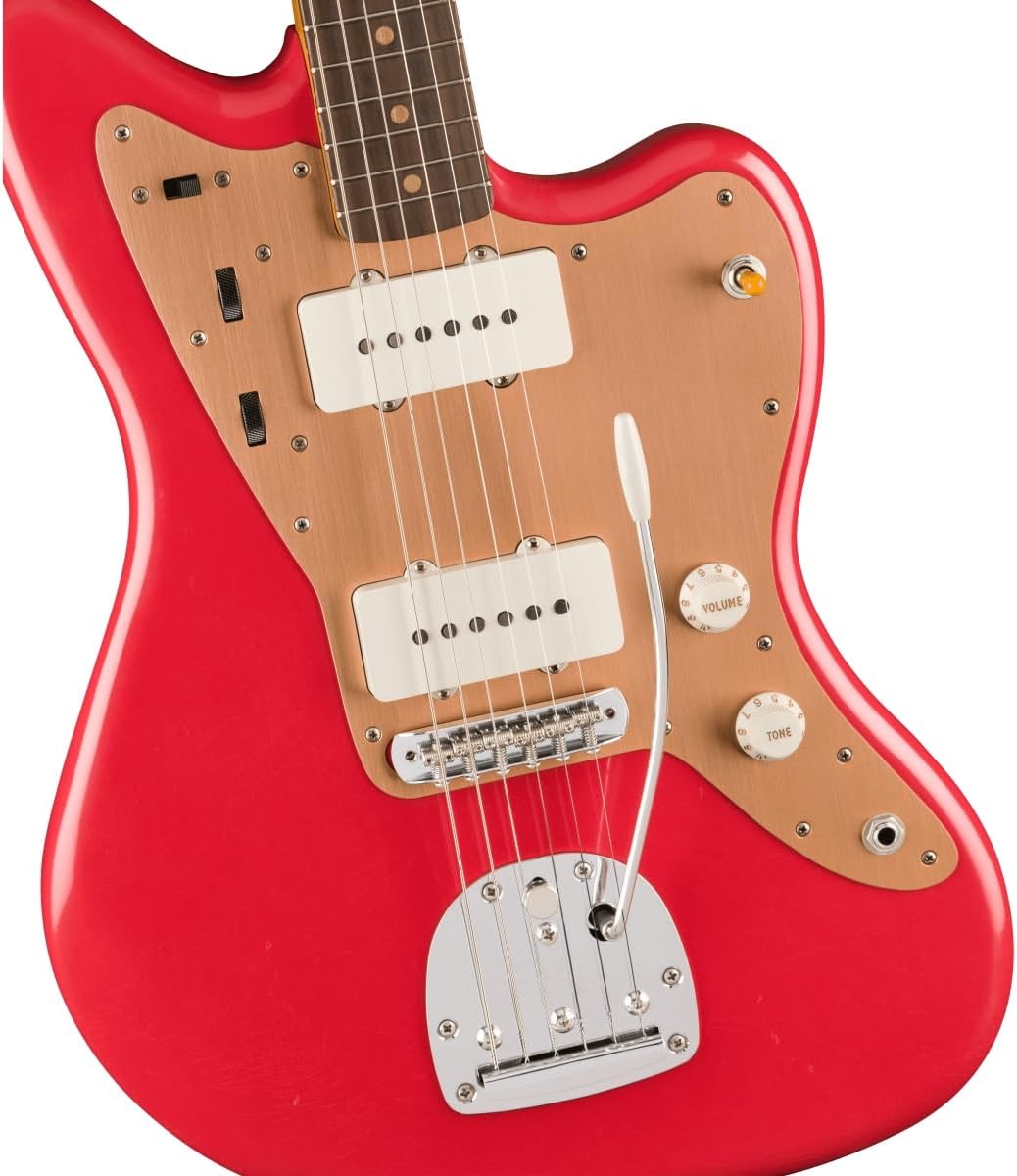 Fender Limited Vintera II Road Worn '50s Jazzmaster Electric Guitar - Fiesta Red