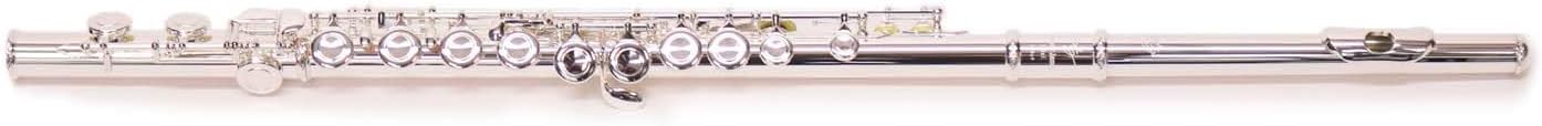 Trevor James Silver Flute Model 10XC - G Key, Closed Holes, Silver Finish