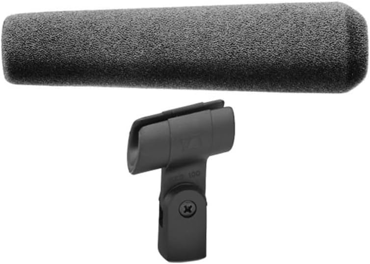 SENNHEISER Wired Professional MKH 416-P48U3 Short Shotgun Interference Tube Microphone,Black