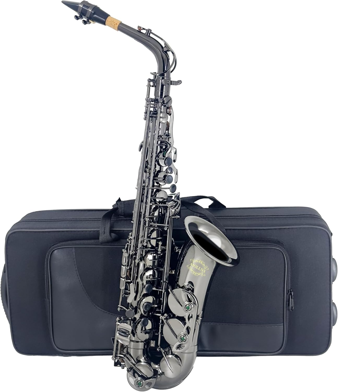 JAS-802 Alto Saxophone E Flat Black Color Beginner/Performer