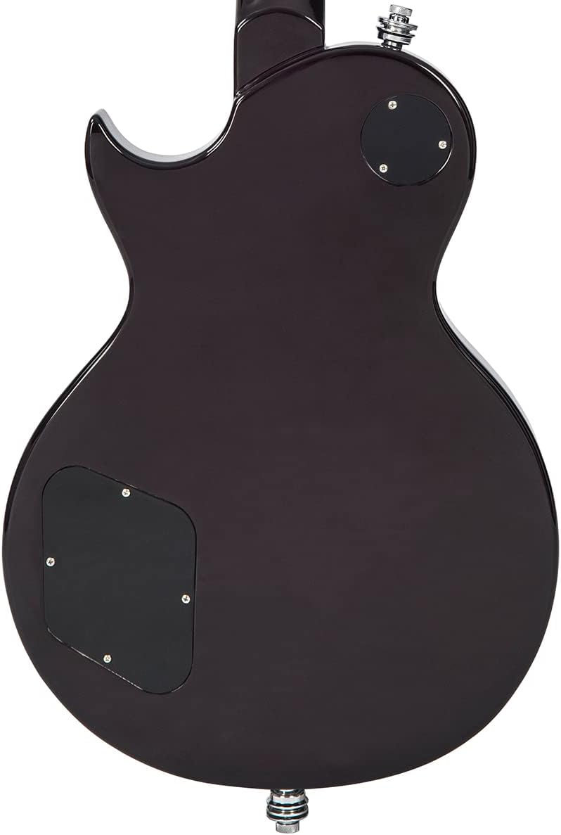 Vintage Reissued Series V100PLB Electric Guitar, Flamed Purple Burst W/ Bigsby