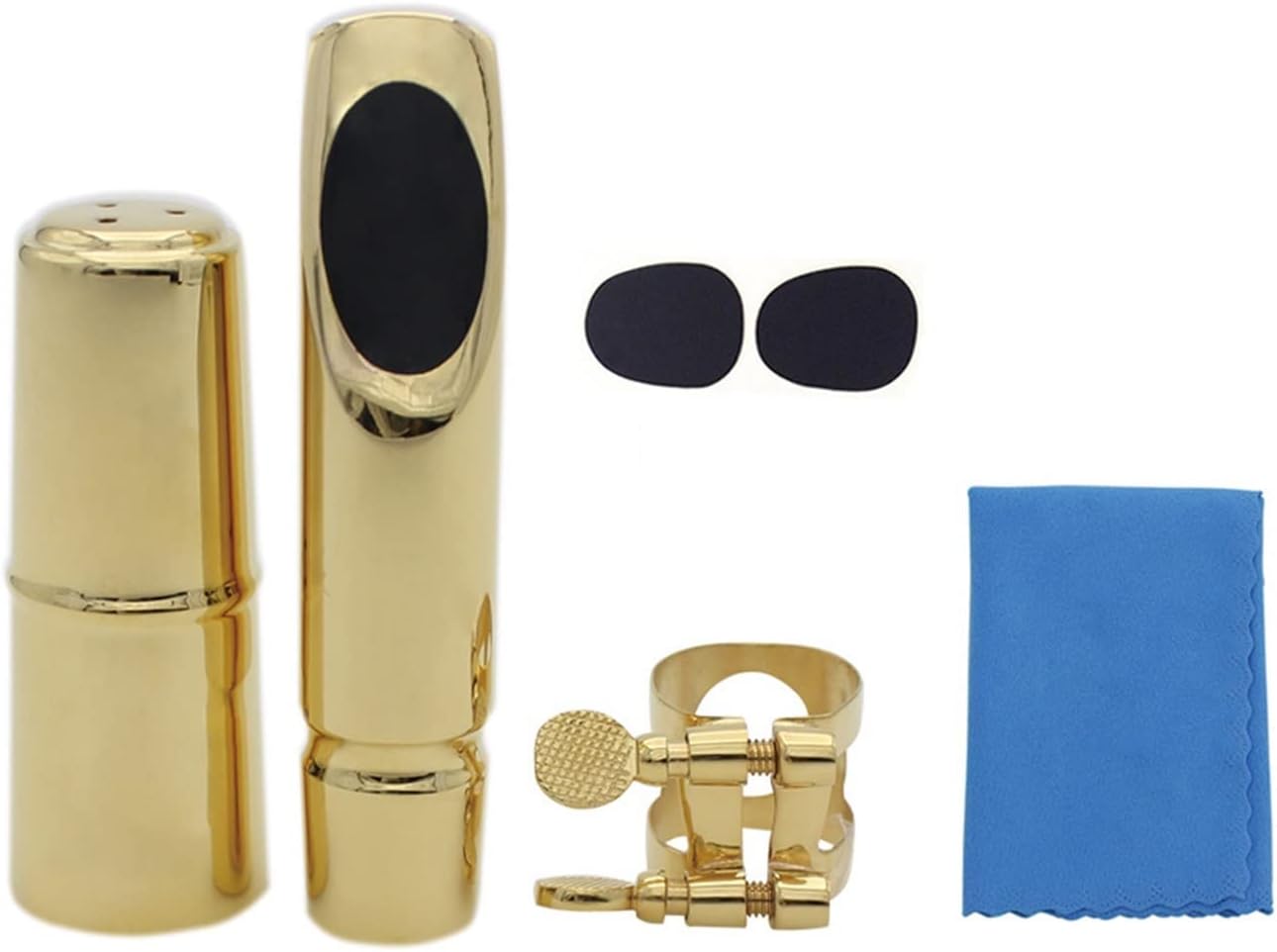 Saxophone Parts Alto E Drop Saxophone Metal Flute Head Saxophone Metal Wind Instrument Accessories