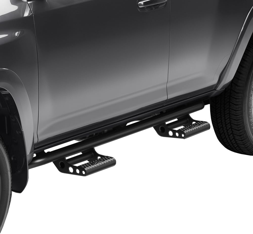 N-Fab T104RKR4RS4 RKR Cab Length Step System Textured Black RKR Cab Length Step System