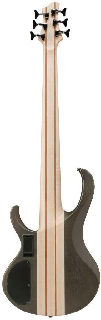 Ibanez BTB606 Standard 6-String Bass Guitar, Rosewood Fingerboard, Transparent Gray