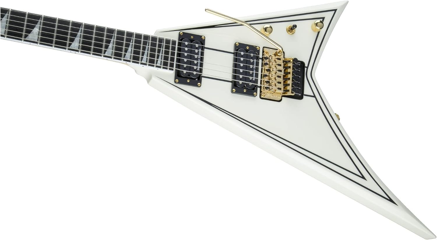Jackson RR3 Pro Series Rhoads - Ivory with Black Pinstripes