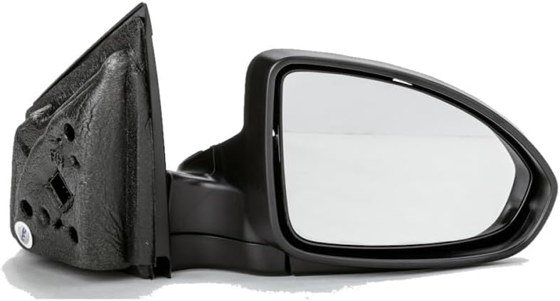 KarParts360 For Chevy Cruze 2011 12 13 14 2015 Door Mirror Passenger Side | Textured Black | Paint To Match Cover | Power | Foldaway | Non-Heated | Replacement For GM1321420 | 19258658