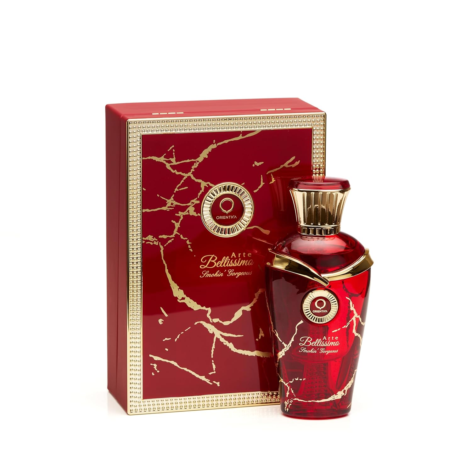 Orientica Arte Bellissimo Smokin' Gorgeous Eau De Parfum – Cherry, Raspberry, Blackcurrant, Plum, PinkPepper, Jasmine, Rose, Musk, Ambergris - Arabic Perfume for Men & Women – 2.5oz/75ml