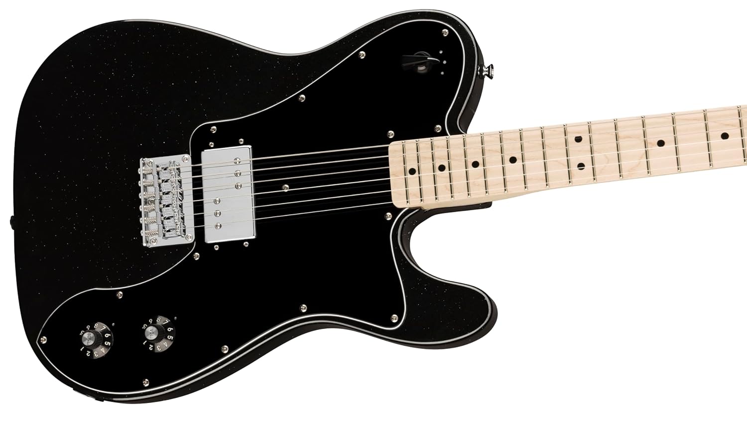 Paranormal Esquire Deluxe, Maple Fingerboard, Black Pickguard, Metallic Black