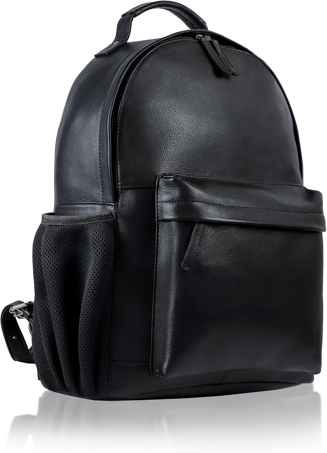 Access Denied Handmade Leather Backpack - Outer Pocket Fits 15.6