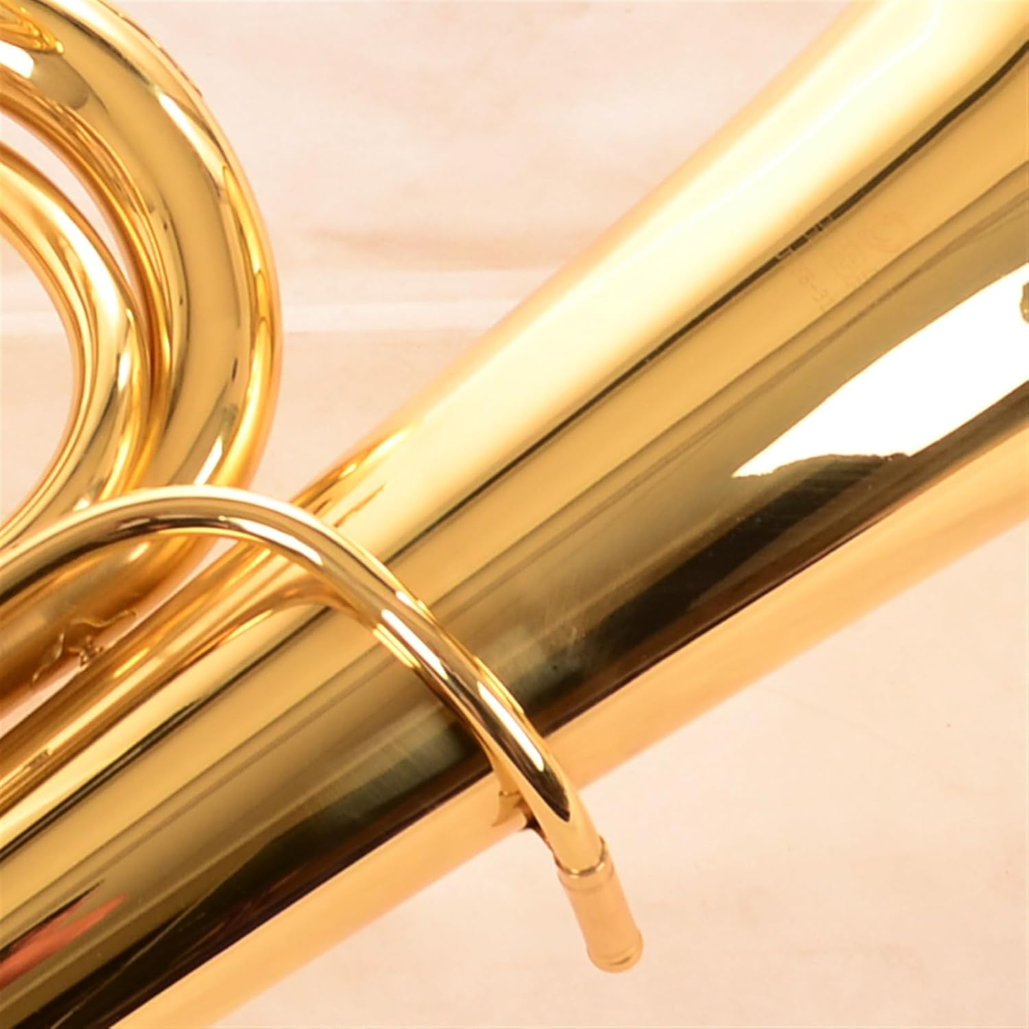 Beginner euphonium Professional Bass Instrument Trombone Trombone Instrument Gold And Silver Instrument(Gold)