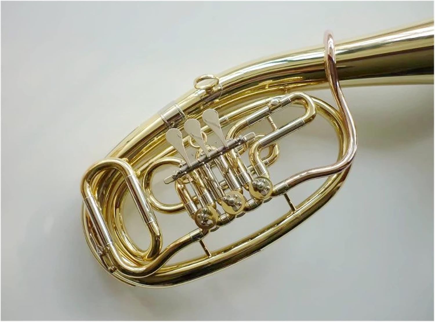 High-Grade Brass Bass Horn B Flat Student Euphonium