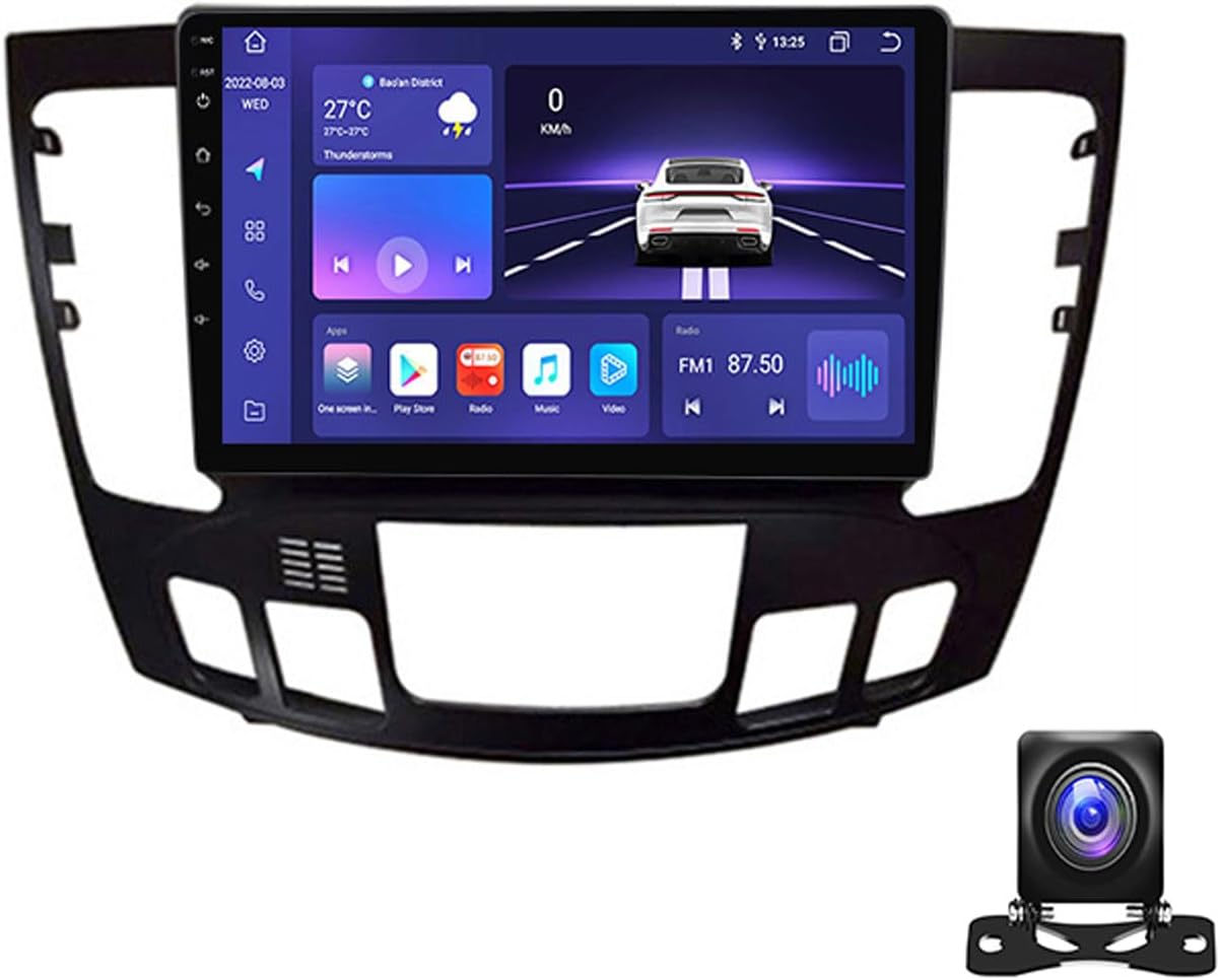 Android 13 Car Stereo 9 inch Touchscreen with Carplay/Android Auto Radio Receiver for Hyundai Sonata NF 2009 Bluetooth MP5 Player with Backup Camera/FM/SWC/RDS/DSP,A,8 Core M700S 8G+128G