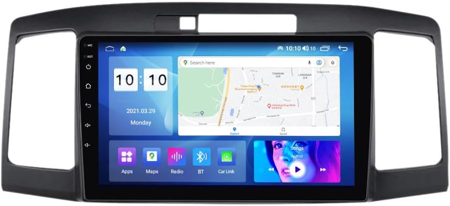 Android Car Stereo for Toyota Allion Premio 2001-2007,9 inch IPS Touchscreen with Upgrade Wireless CarPlay & Android Auto,WiFi/GPS,Support SWC and Subwoofer,4-Core 2G+32G