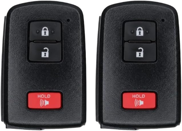 Replcament Smart Key Fob for Toyota 4Runner 2022 FCC HYQ14FBB Part Number 89904-35060 89904-0C050 Pack of 2