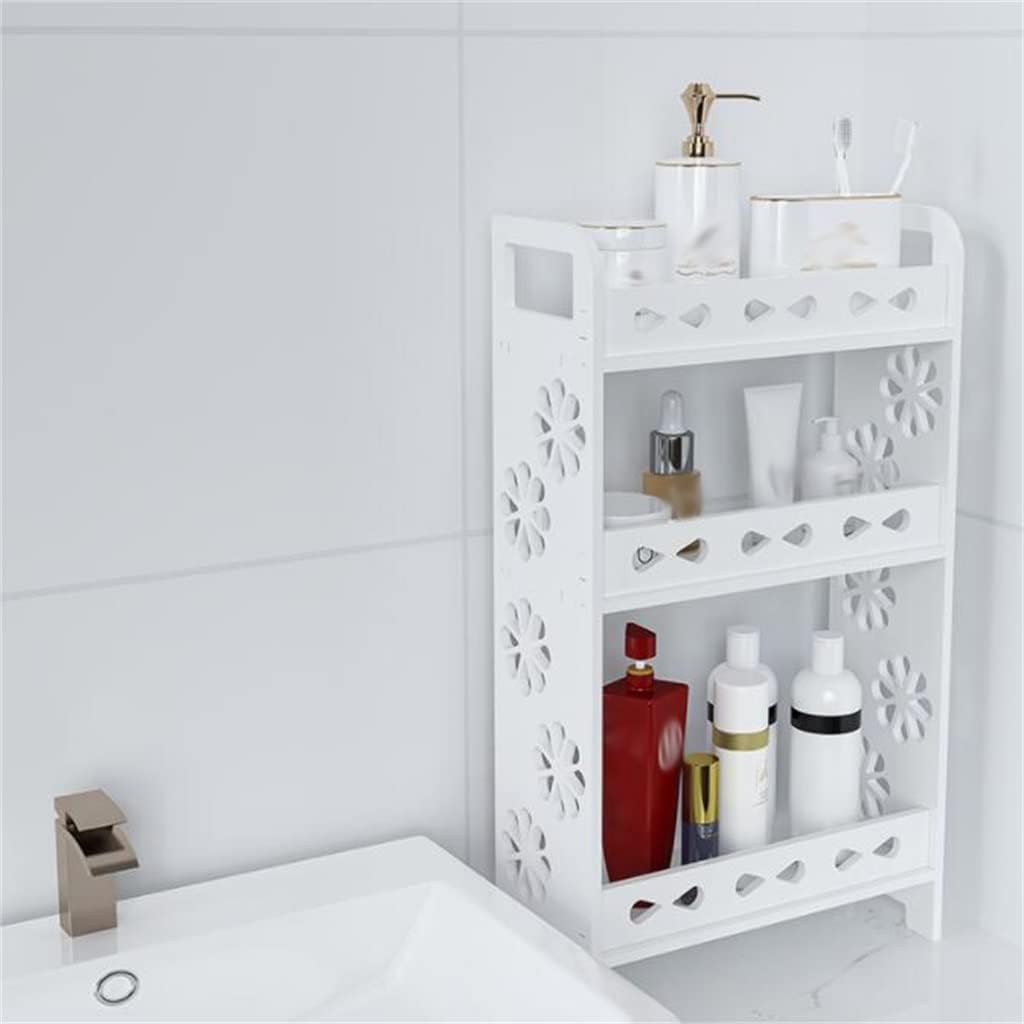 VIDI Corner Narrow Countertop Cosmetic Shelf Washstand Toilet Desktop Multi-Layer Storage Cabinet