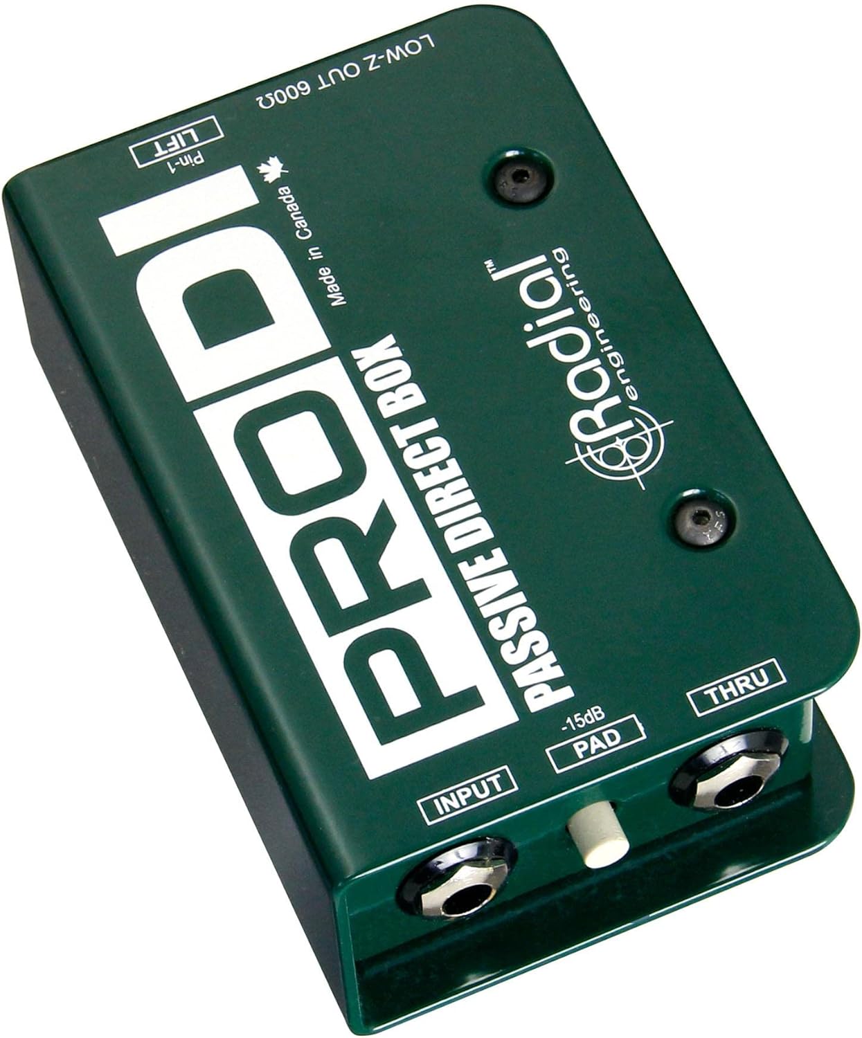 Radial Engineering PRO DI Bundle with Premium 15-foot XLR Mogami Microphone Cable (2 Items)