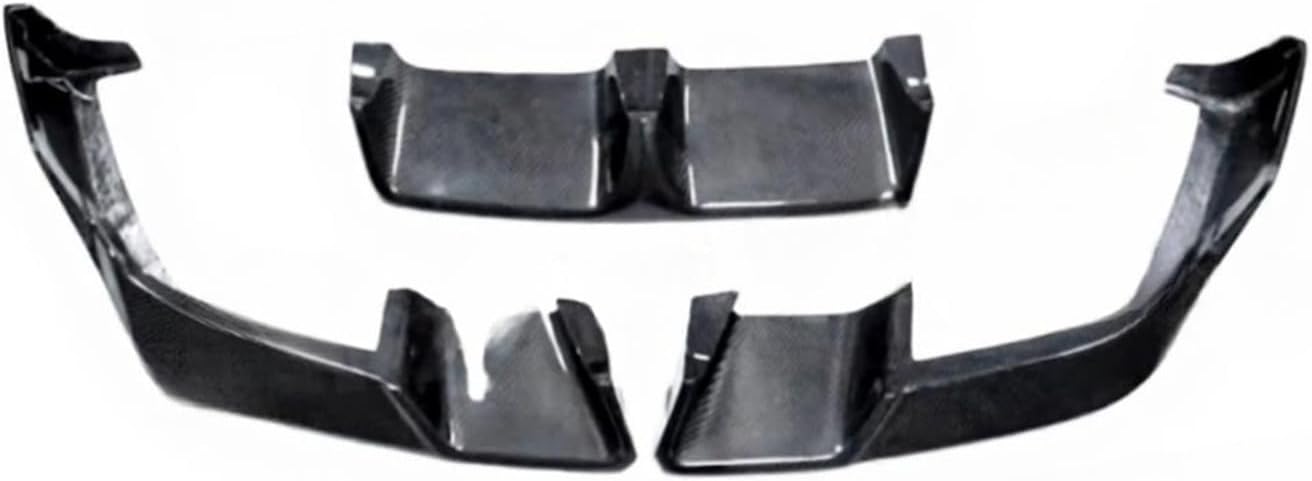 Carbon Fiber Front Bumper Chin Spoiler for BMW F96 X6M 2019-2022 FRP Front Bumper Lip Chin Spoiler Car Styling(Carbon Fiber)